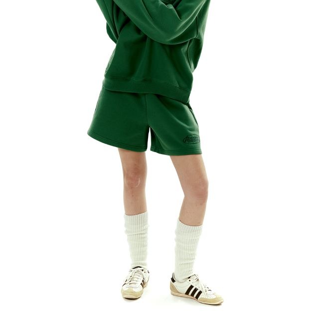 [単独最安値]ROUND LOGO EMBROIDERED SHORTS GREEN