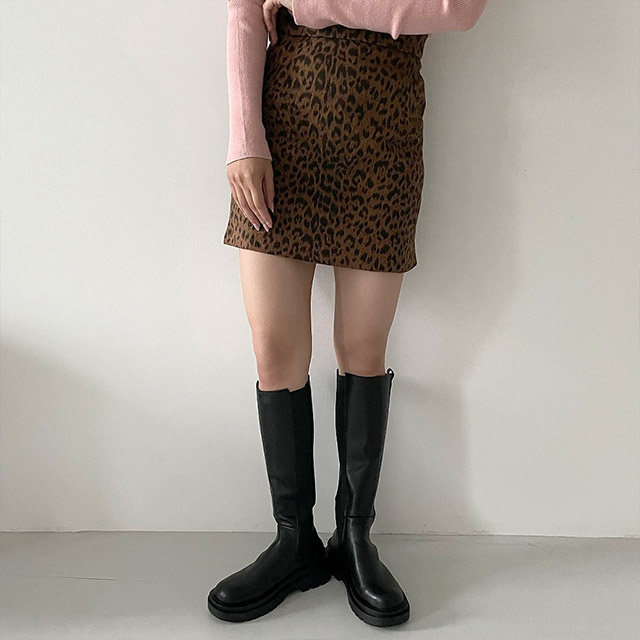 レオパードミニスカート | ファッション通販サイト NUGU