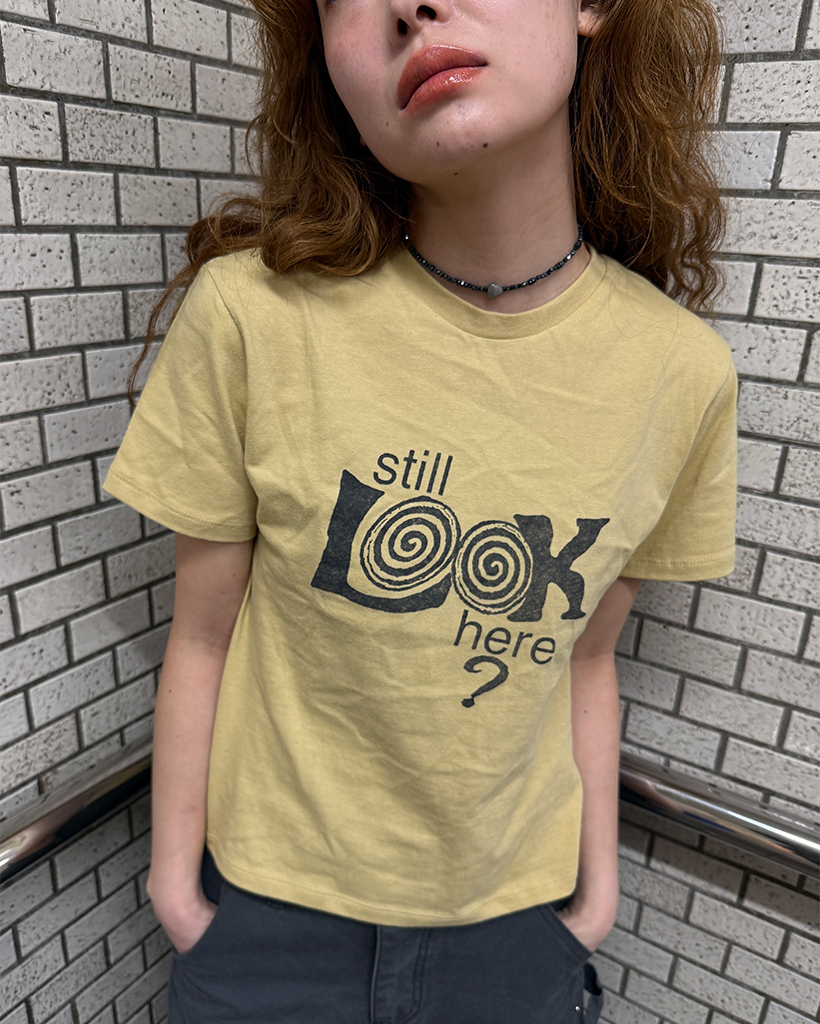 LOOKプリンティング半袖シャツ