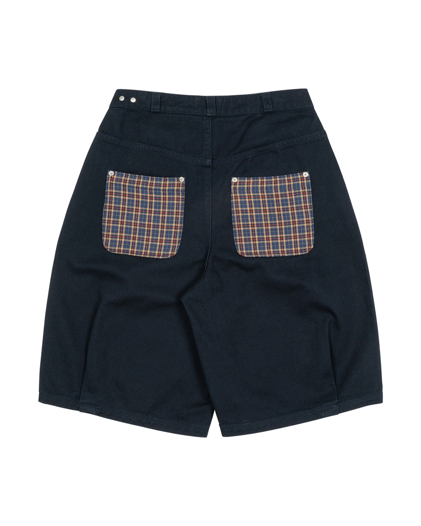 【TCM】TCM check pocket half pants - 3色 TCM】TCM check pocket half pants - 3色