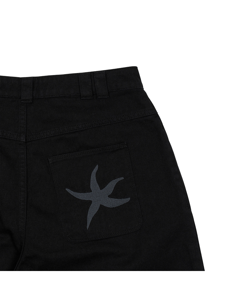 THE COLDEST MOMENT ♥ TCM starfish half chino pants TCM starfish half chino pants (black) | ファッション通販