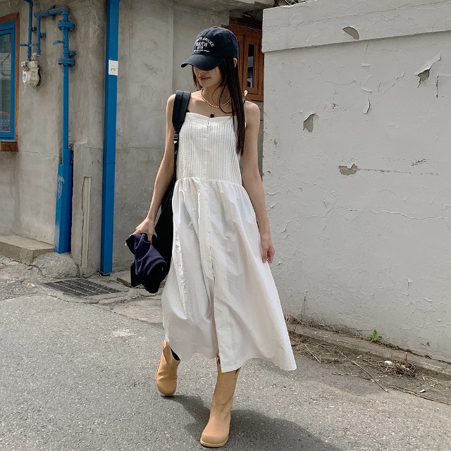 Fairyタック入りキャミワンピース | ファッション通販サイト NUGU