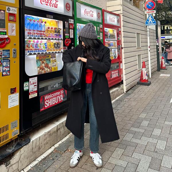 オーバーフィットダブルコート | ファッション通販サイト NUGU