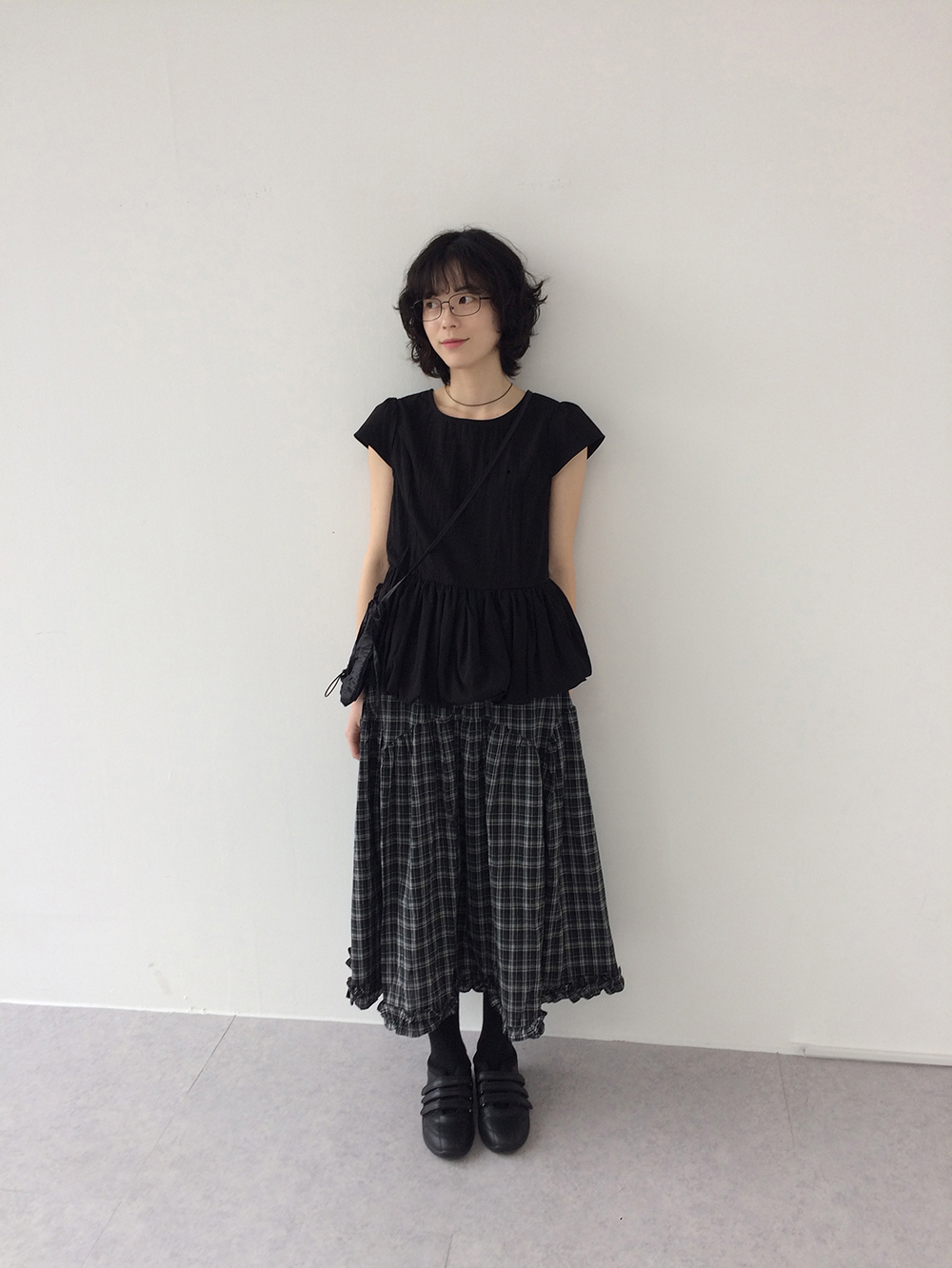 GLAVIL チェック柄 フリルスカート 95cm以下 チェックフリルスカート | ファッション通販サイト NUGU
