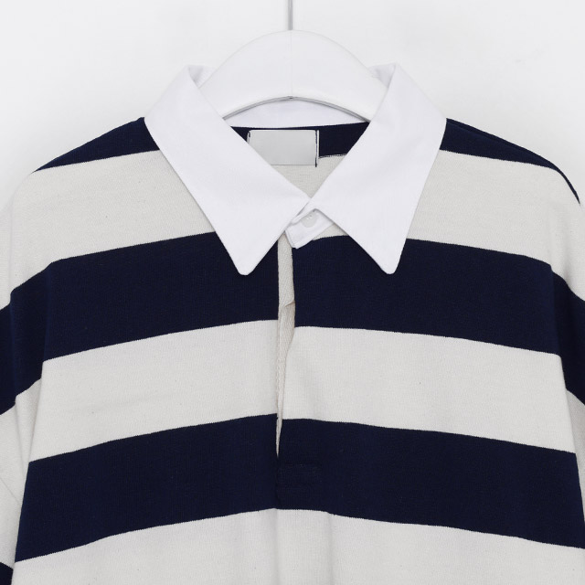 rugby stripe polo t-shirt | ファッション通販サイト NUGU