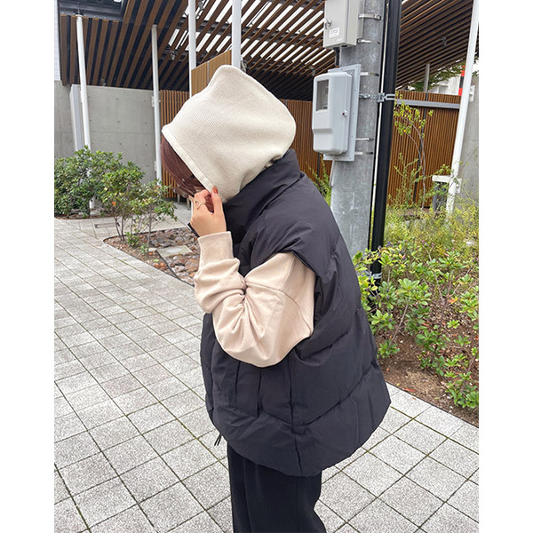 UABONI*Paris*ダウンベスト*ユアボニ肉厚 防寒 総柄 トレンド2XL UABONI*Paris*ダウンベスト*ユアボニ肉厚 防寒 総柄 トレンド2XL