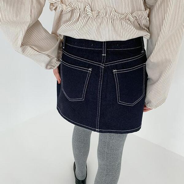 ダークデニムミニスカート | ファッション通販サイト NUGU