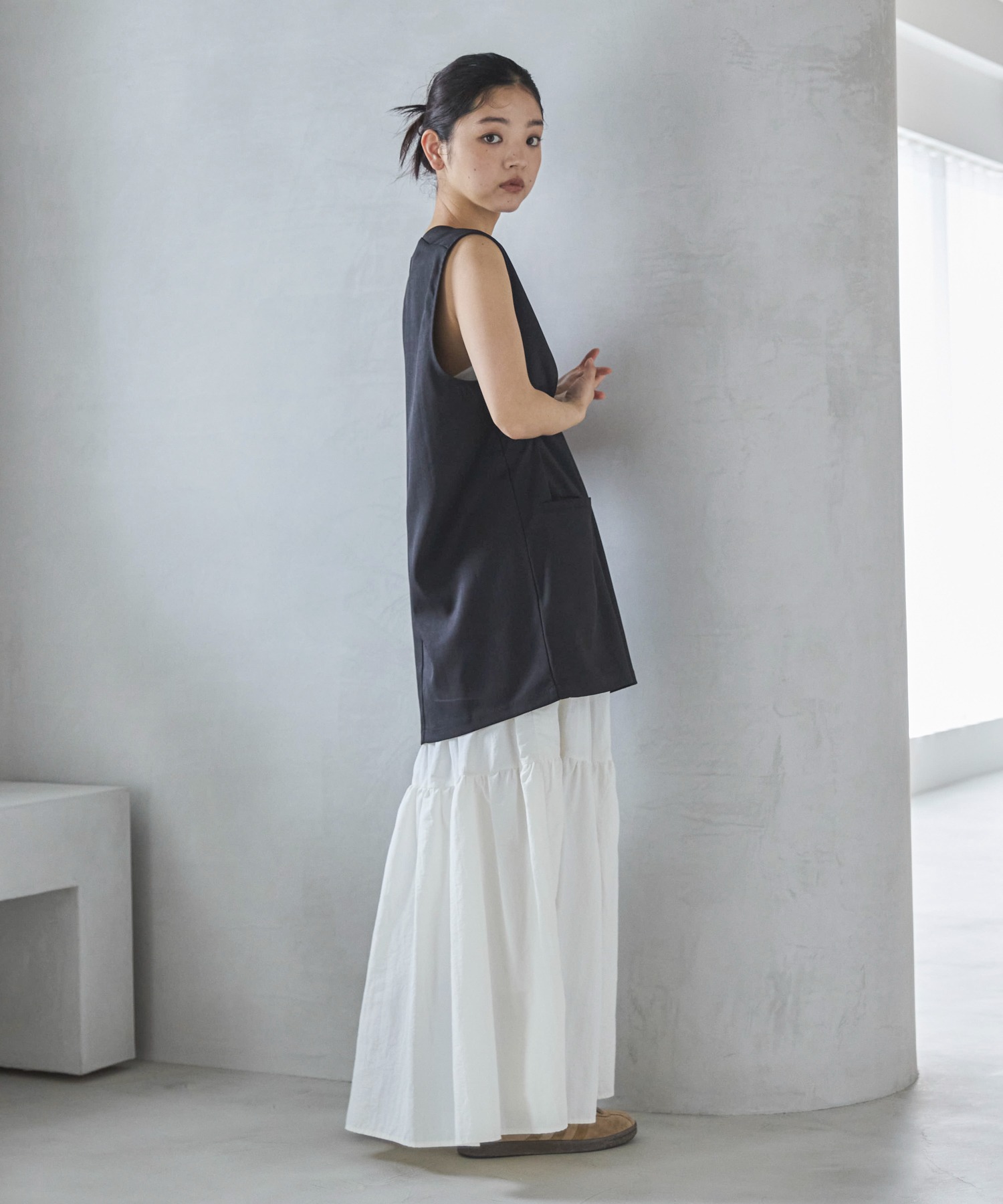 DEPAREILLE ドロストロングスカート DEPAREILLE ドロストロングスカート DEPAREILLE｜デパリエのスカート