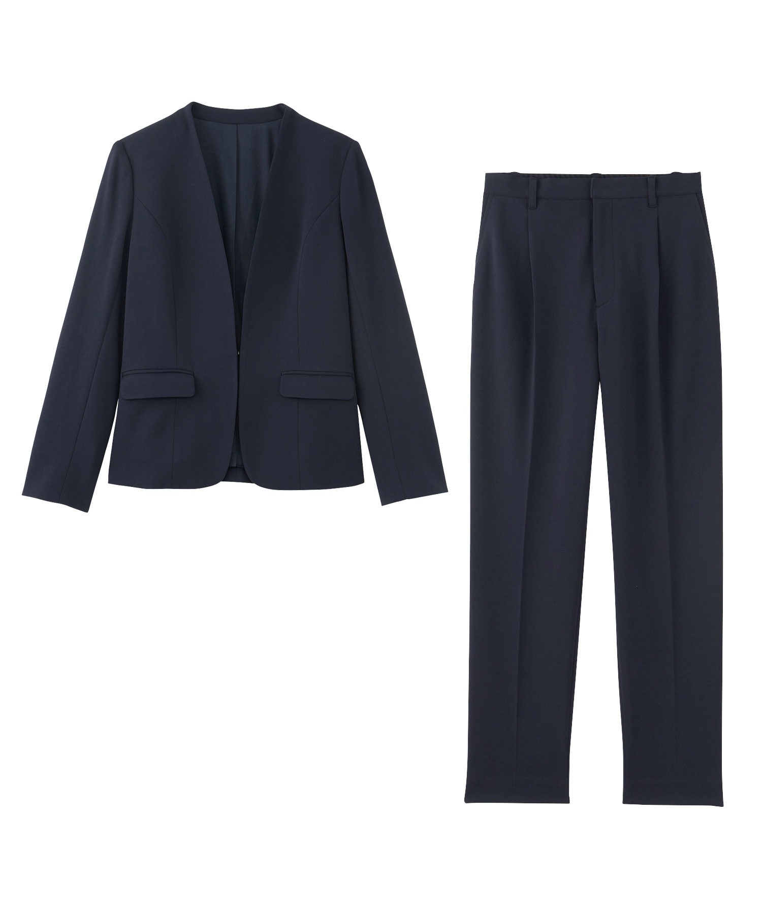 入卒／セレモニー】のびのび！ストレッチノーカラージャケット