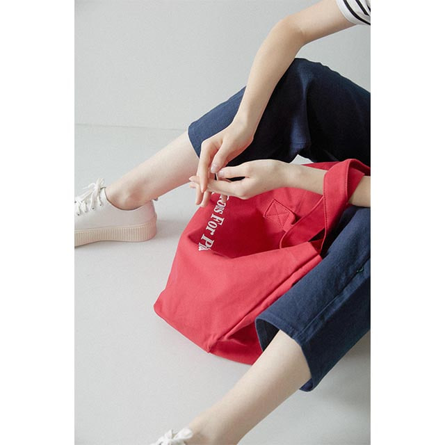 Famous For Pizza 赤 トートバッグ Famous for pizza bag | ファッション通販サイト NUGU
