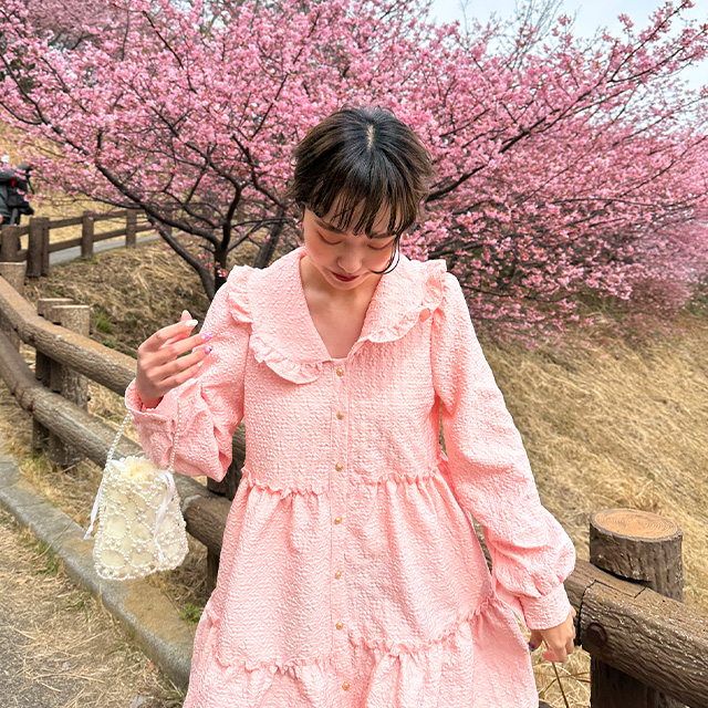 ティアードフリルミニワンピース | ファッション通販サイト NUGU