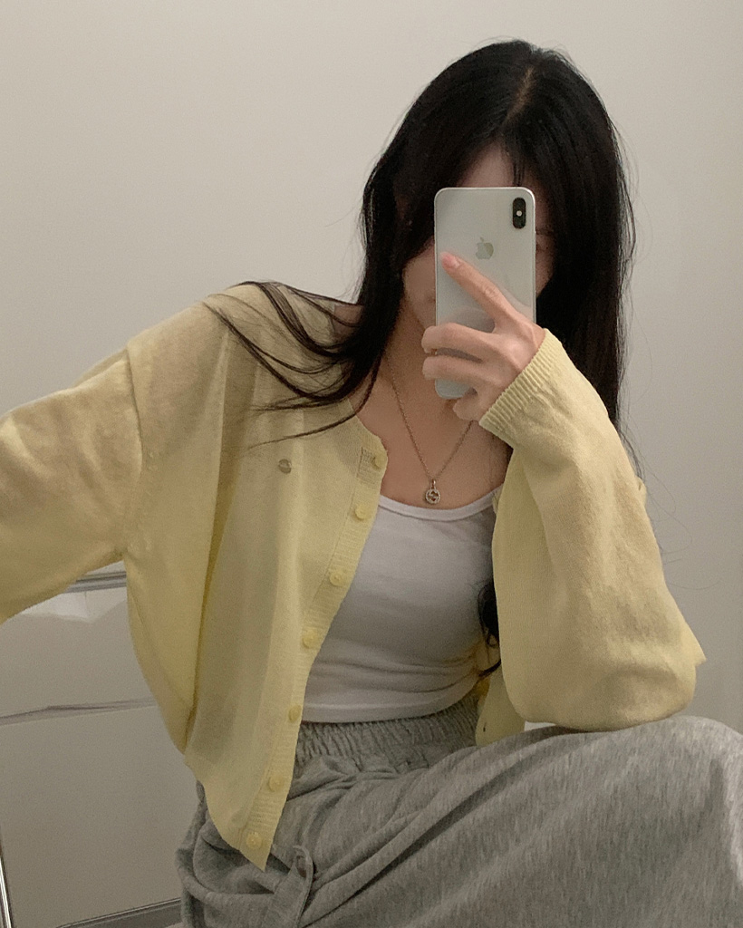 専用です 9color]ペンダントリネンニットカーディガン | ファッション通販