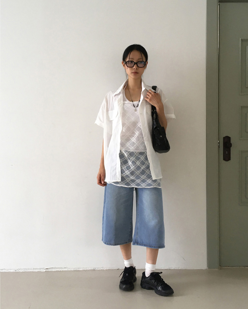 VIVIENNE TAM　デニムハーフパンツ デニムハーフパンツ | ファッション通販サイト NUGU