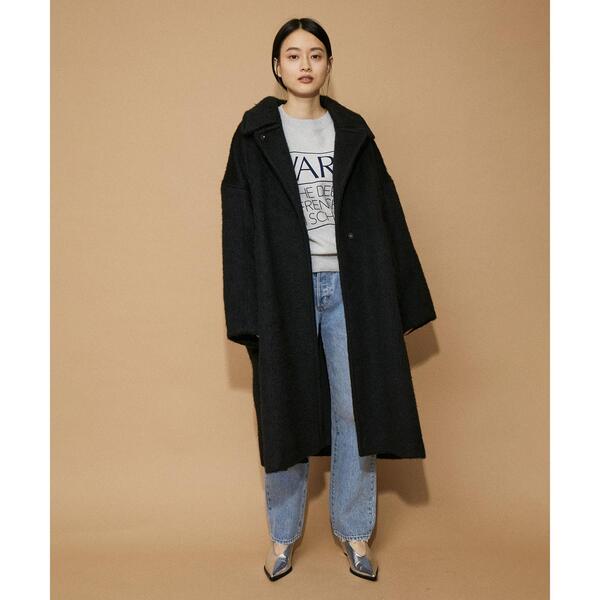 ステンカラーシャギーコート | ファッション通販サイト NUGU