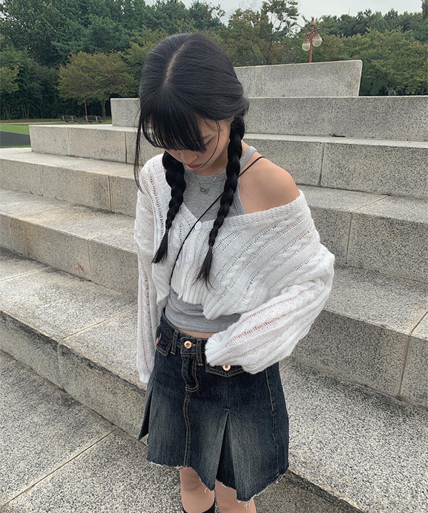新作☆【Bottega Veneta】プリーツデニムミニスカート ボッテガヴェネタ プリーツデニムミニスカート ブルー (BOTTEGA