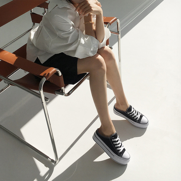 ミュールスニーカー(2cm/4cm) [25.5 製作] | ファッション通販