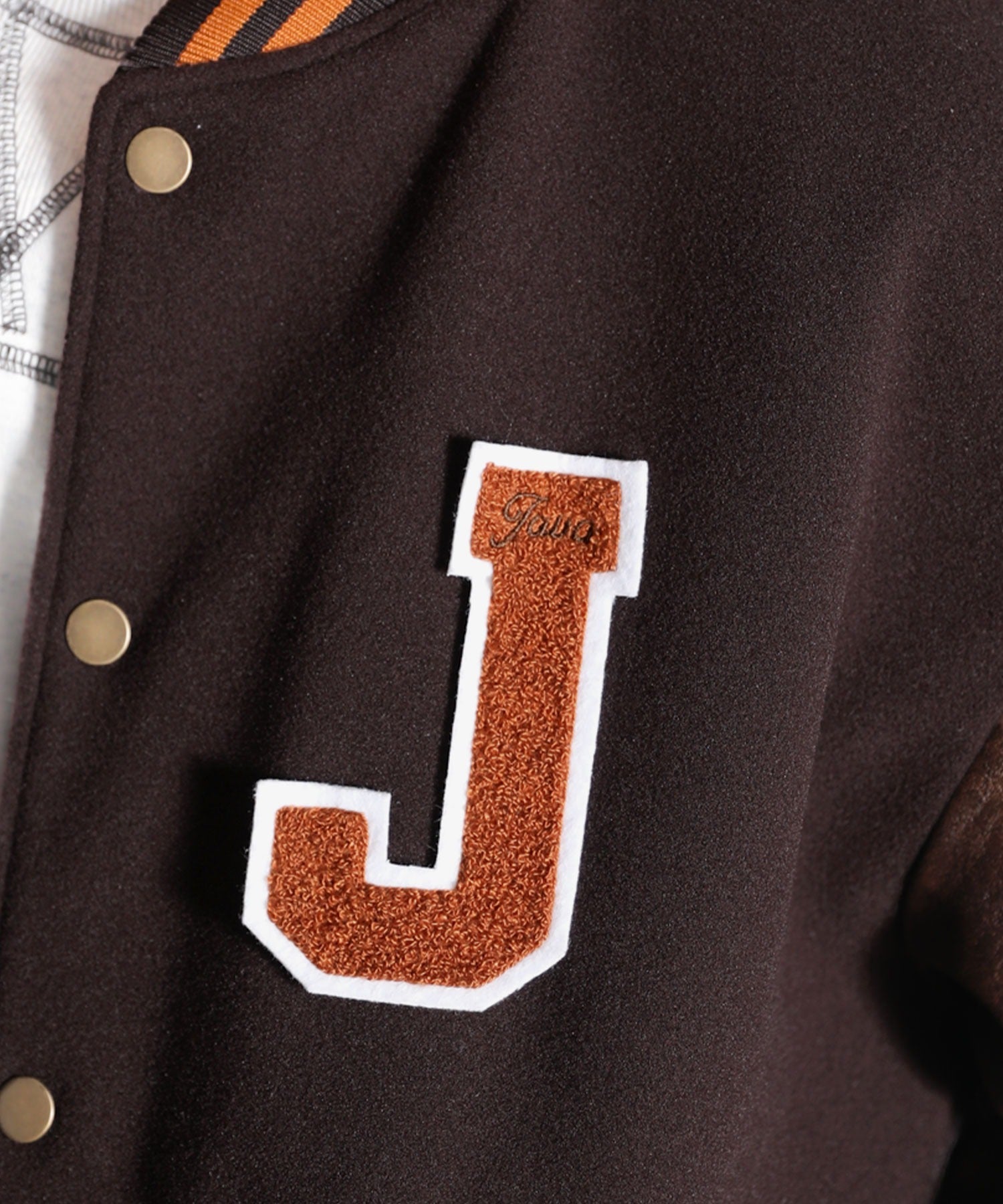 Javaジャバコラボ》ヴィンテージ風 メルトンスタジャン jv1209017