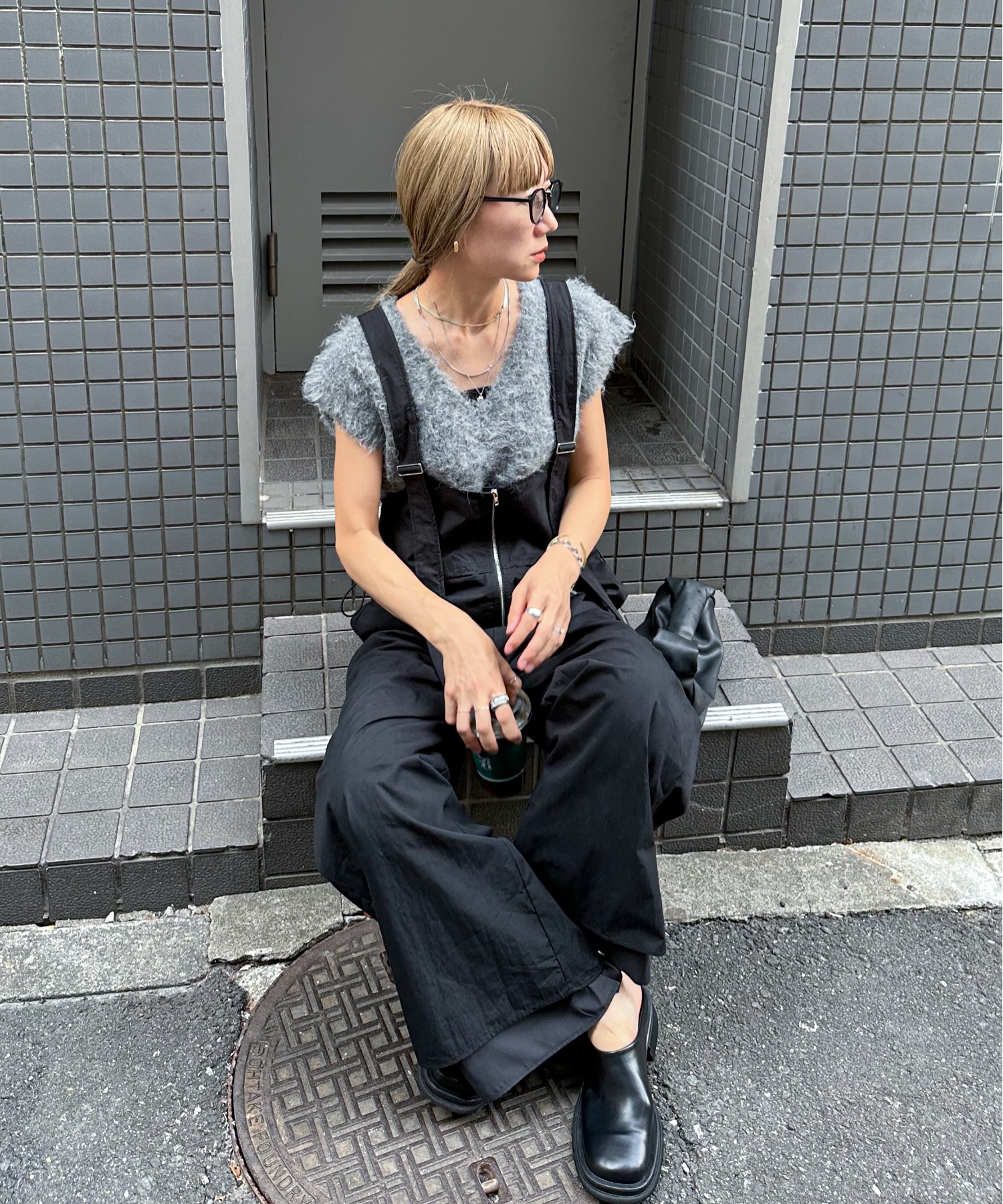 スローブイエナ ドロストギャザーオールインワン スローブイエナ ドロストギャザーオールインワン