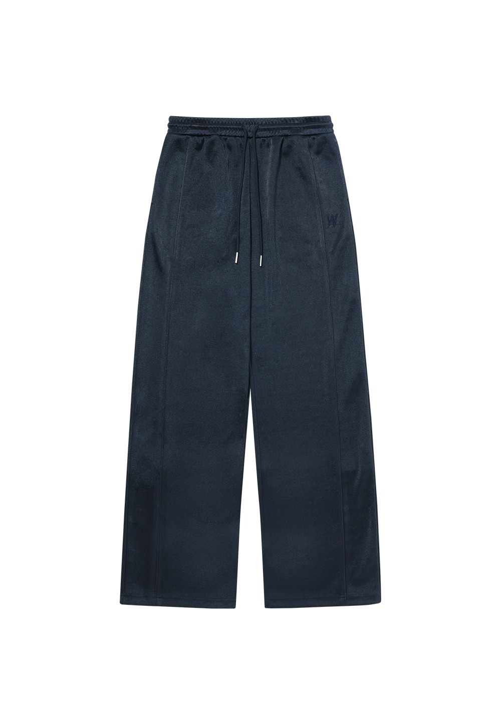 スウェットパンツ WOOALONG Signature satin piping sweat pants NAVY WL233JLP02 Signature Satin Piping Sweat Pants - NAVY | ファッション通販