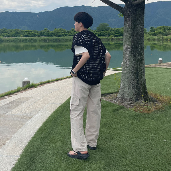 VERMEIL par iena透かしレースベスト ギフトラッピング可 VERMEIL par iena透かしレースベスト ギフトラッピング可