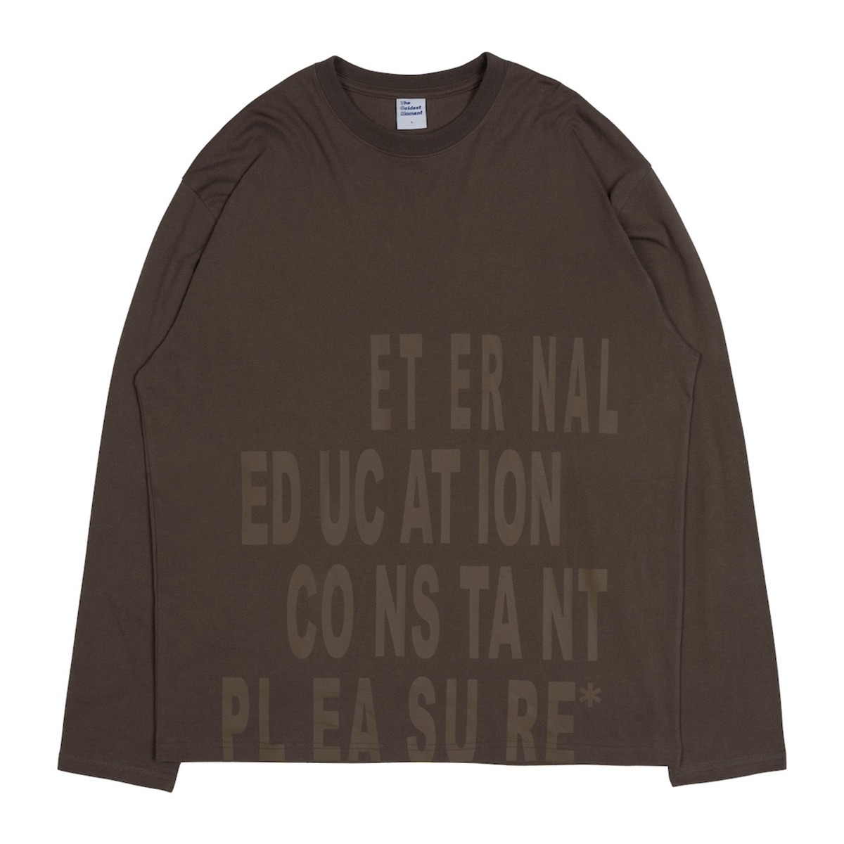 ◆25SS THE COLDEST MOMENT TCM eternal long sleeve/2色◆ TCM eternal long sleeve (brown) | ファッション通販サイト NUGU
