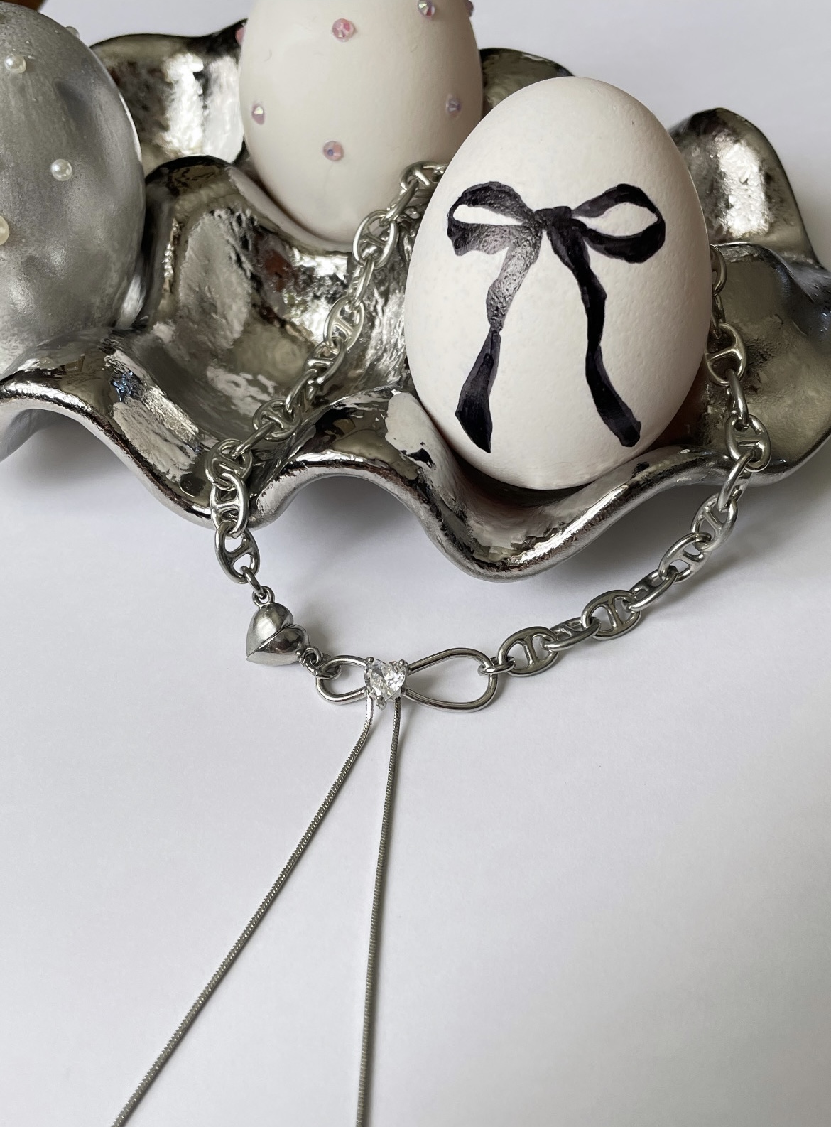 スネークリボンネックレス