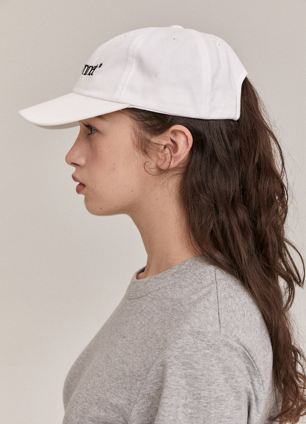 White Logo Ball Cap | ファッション通販サイト NUGU