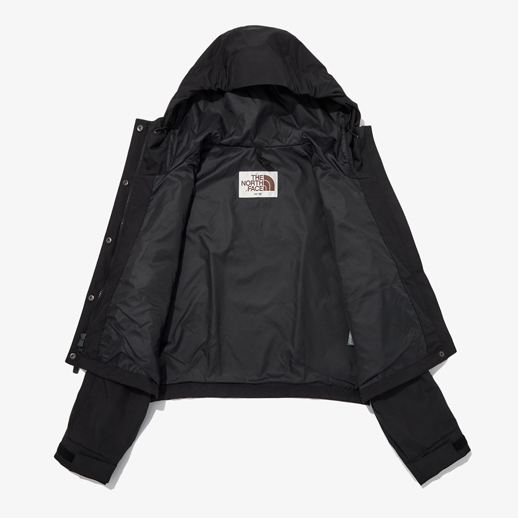 韓国限定レーベル] W'S VAIDEN CROP JACKET - BLACK_ノースフェイス