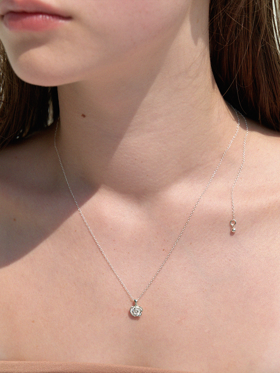leeENoir■Flow Initial Necklace (snake chain) ネックレス leeENoir□Flow Initial Necklace (snake chain) ネックレス