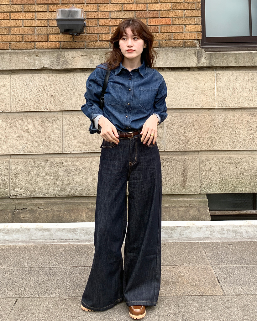 ★新品★ジョンブル★デニムシャツ★カッコ可愛い★ JOHNBULL（ジョンブル）2023年 春夏メンズコレクション第2弾の