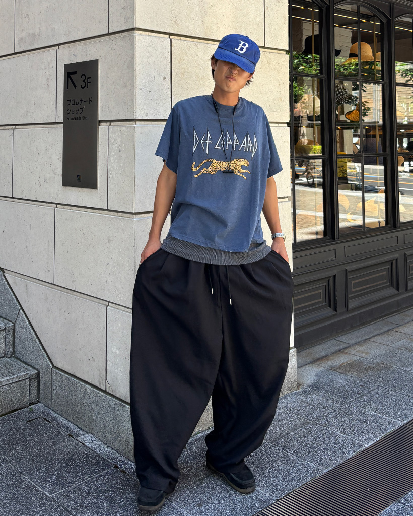 ユニセックス）ダブルピンタック バルーンスラックス | ファッション