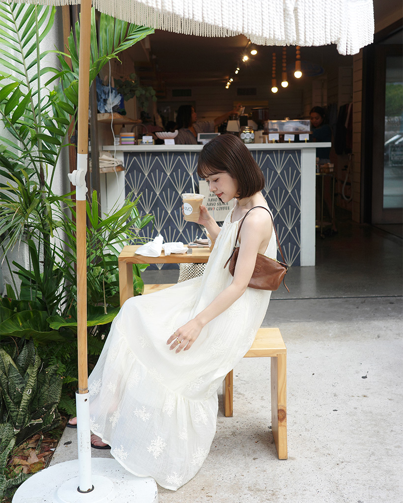 René アイボリー ノースリーブ ロングワンピース René アイボリー ノースリーブ ロングワンピース René