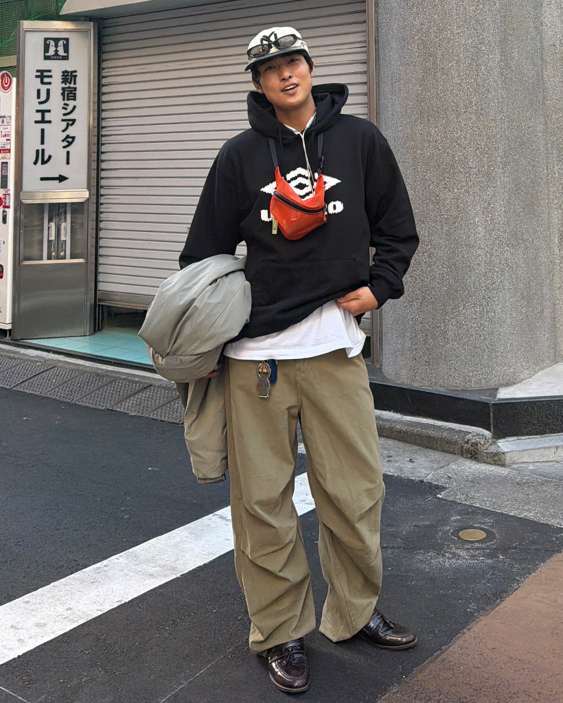 ベーシックパラシュートパンツ