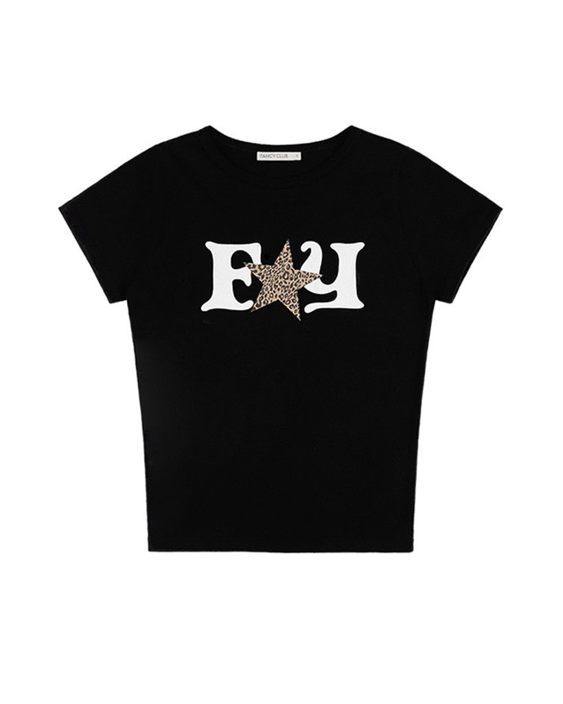 FY LEOPARD TEE (BLACK) F25QB100 | ファッション通販サイト NUGU