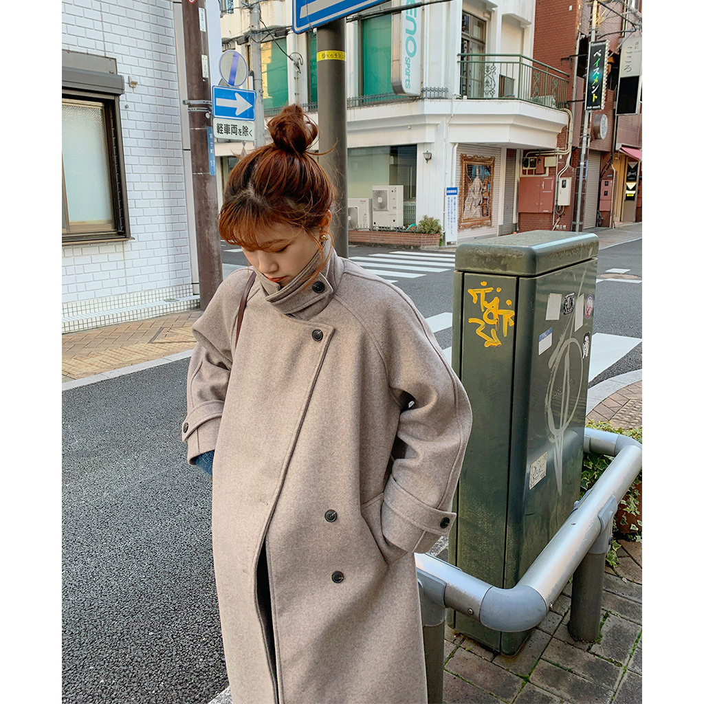 ベーシックハイネックコート | ファッション通販サイト NUGU