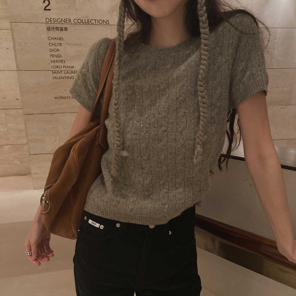 バレンチノ 半袖セーター レディース - VALENTINO 半袖ニット ブラック