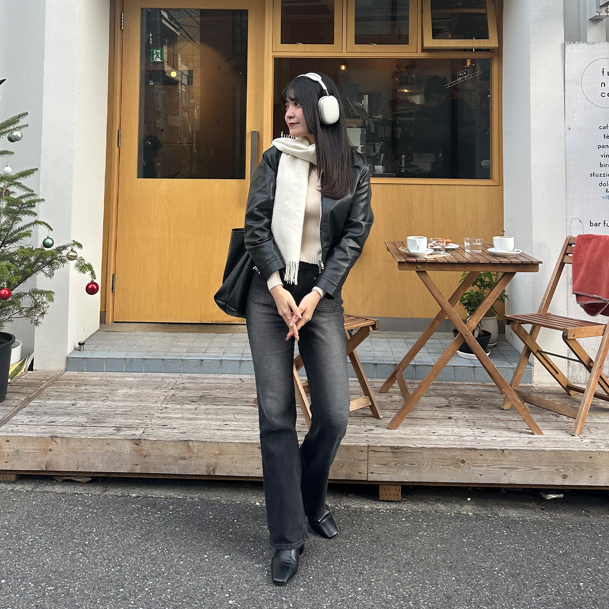 OWN nugu ascloレザージャケット　短丈　クロップド クロップドレザージャケット | ファッション通販サイト NUGU