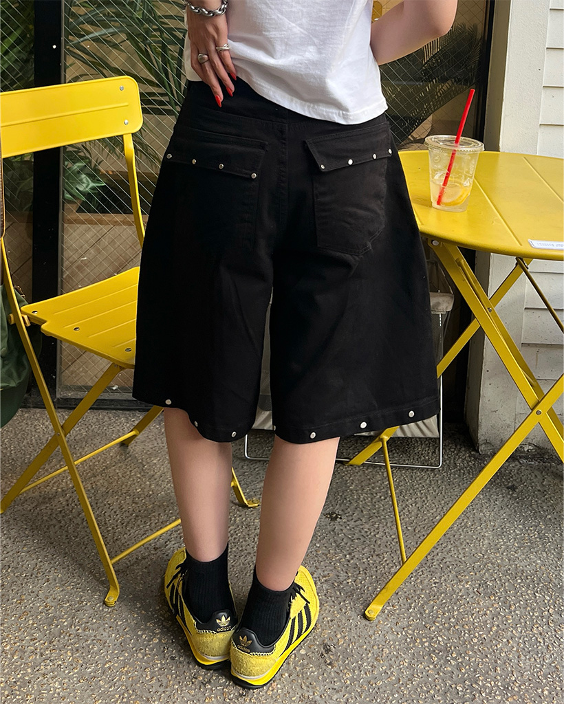 【ITZAVIBE】DOODLE BERMUDA PANTS バミューダパンツ ドゥードゥルバミューダパンツ - ITZAVIBE | 60% - アジア