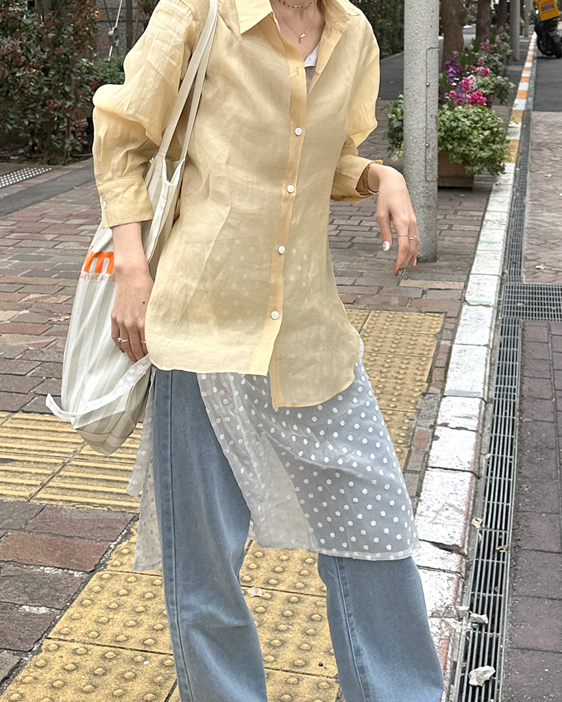 フラワーシースルースカート | ファッション通販サイト NUGU