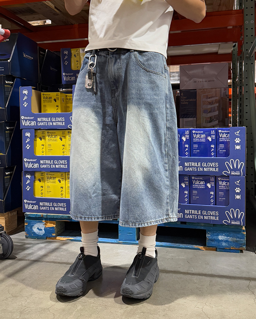 パ*ン様 NOREMID デニム ショーツ No.0274 デニムストリングワイドショーツ - HOLY IN CODE | 60