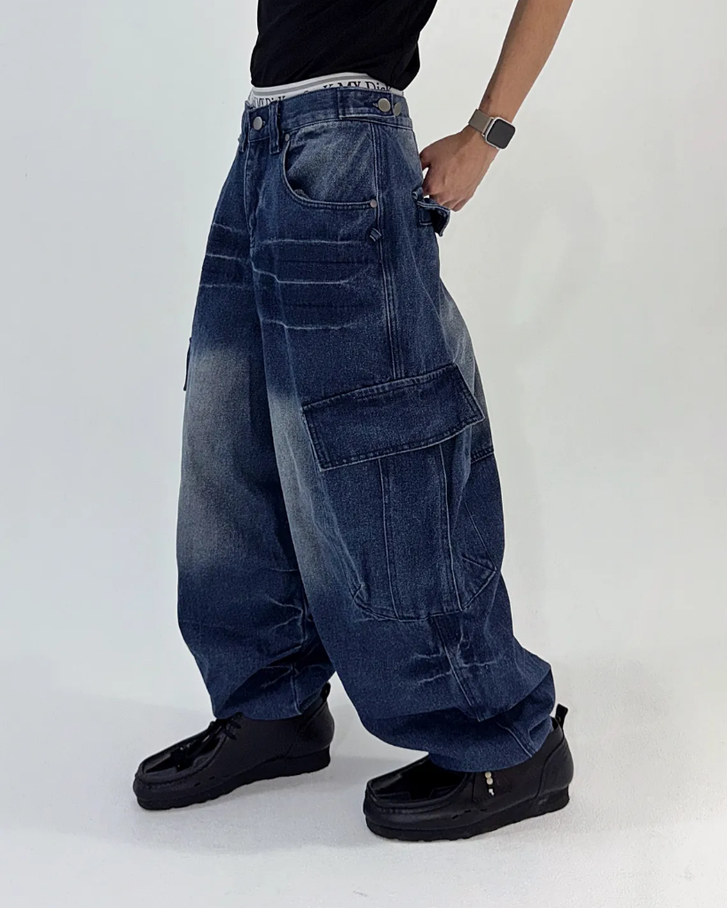ヴィンテージカーゴデニムパンツ | ファッション通販サイト NUGU