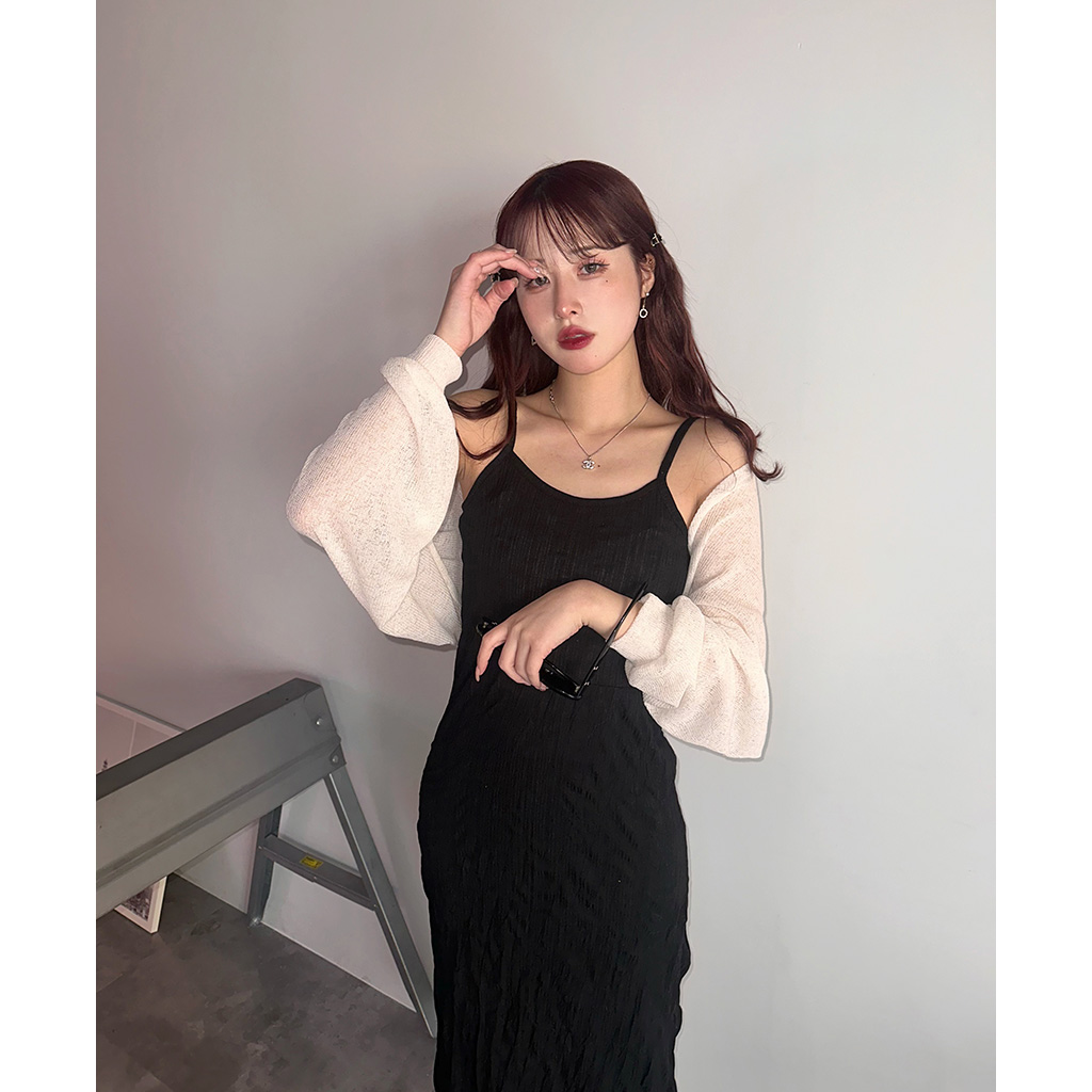 リンクルキャミソールワンピース | ファッション通販サイト NUGU