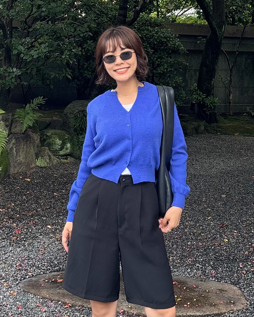 モナコウールカーディガン