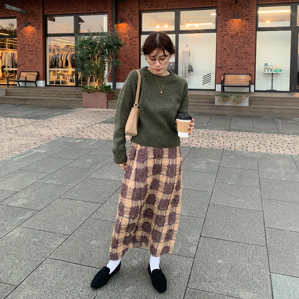 XLARGE ニットブラウンL xlpt050_1.jpg