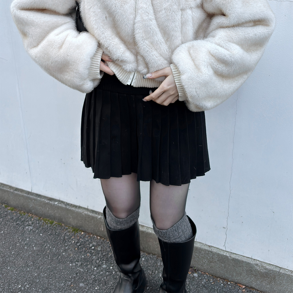 ニットプリーツスカート | ファッション通販サイト NUGU