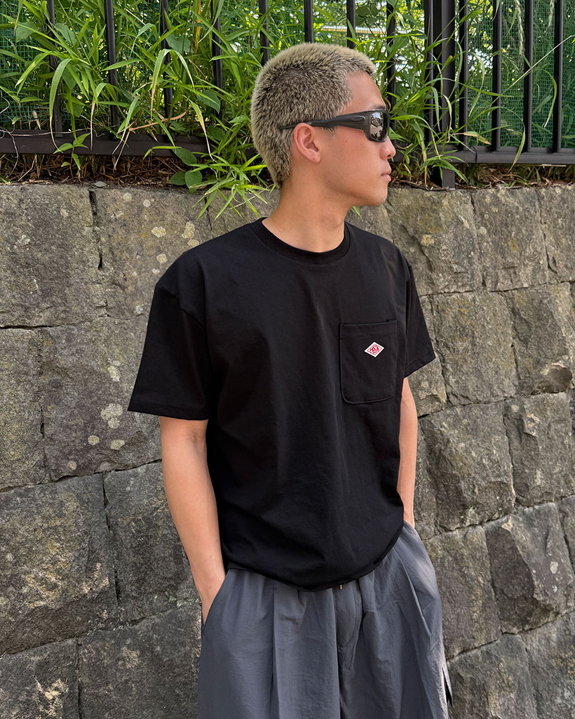 ワンポイントポケットTシャツ
