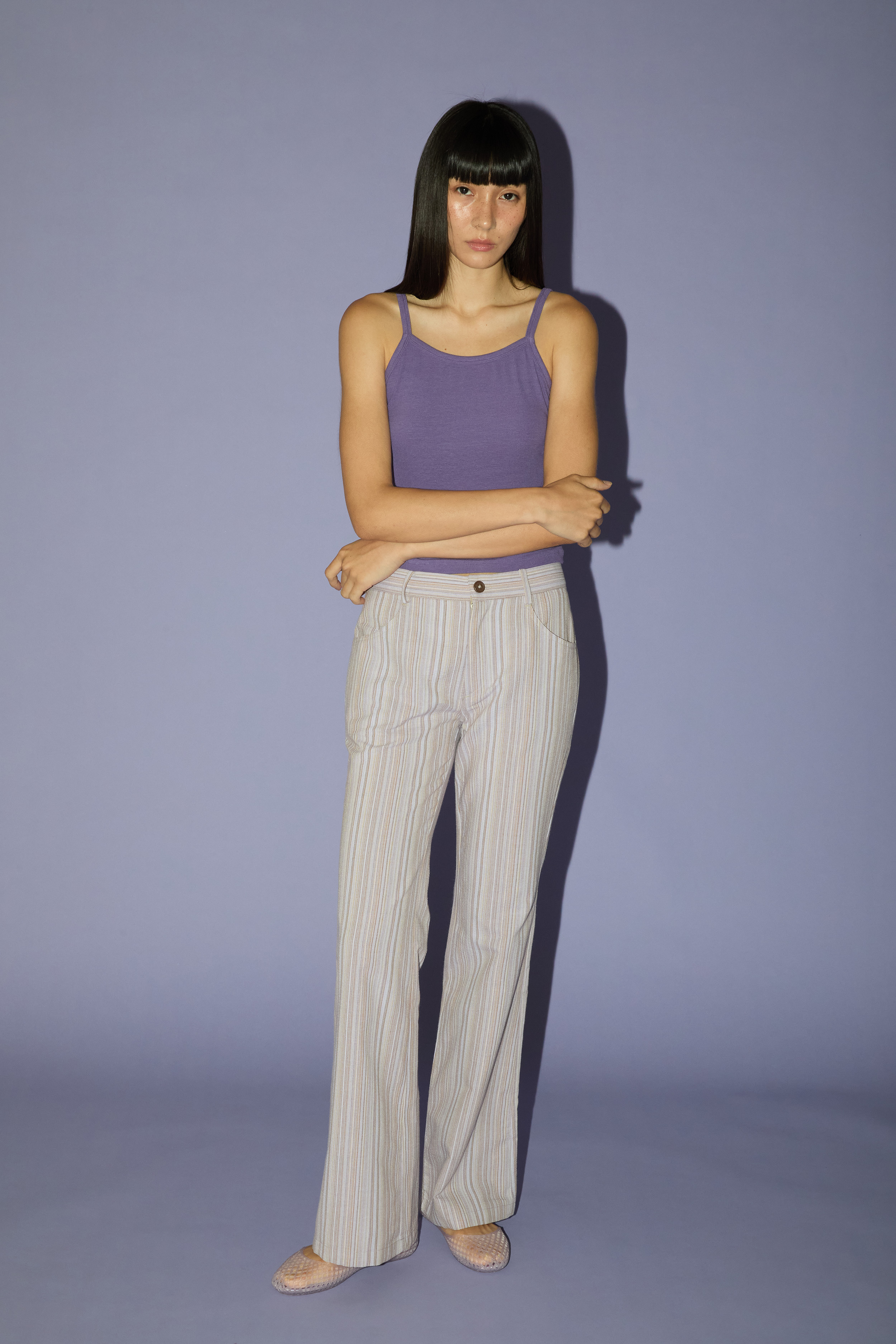 Rio sleeveless (purple) | ファッション通販サイト NUGU