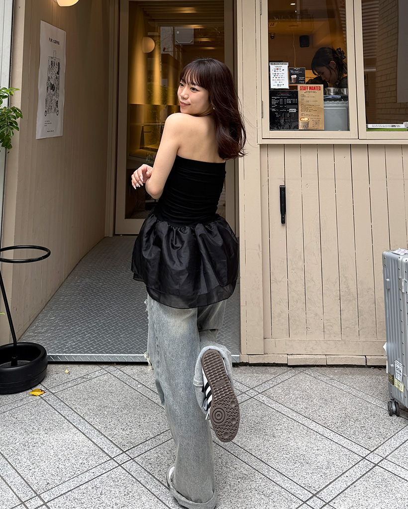 paloma wool バラプリント ノースリーブ チューブトップ paloma wool バラプリント ノースリーブ チューブトップ