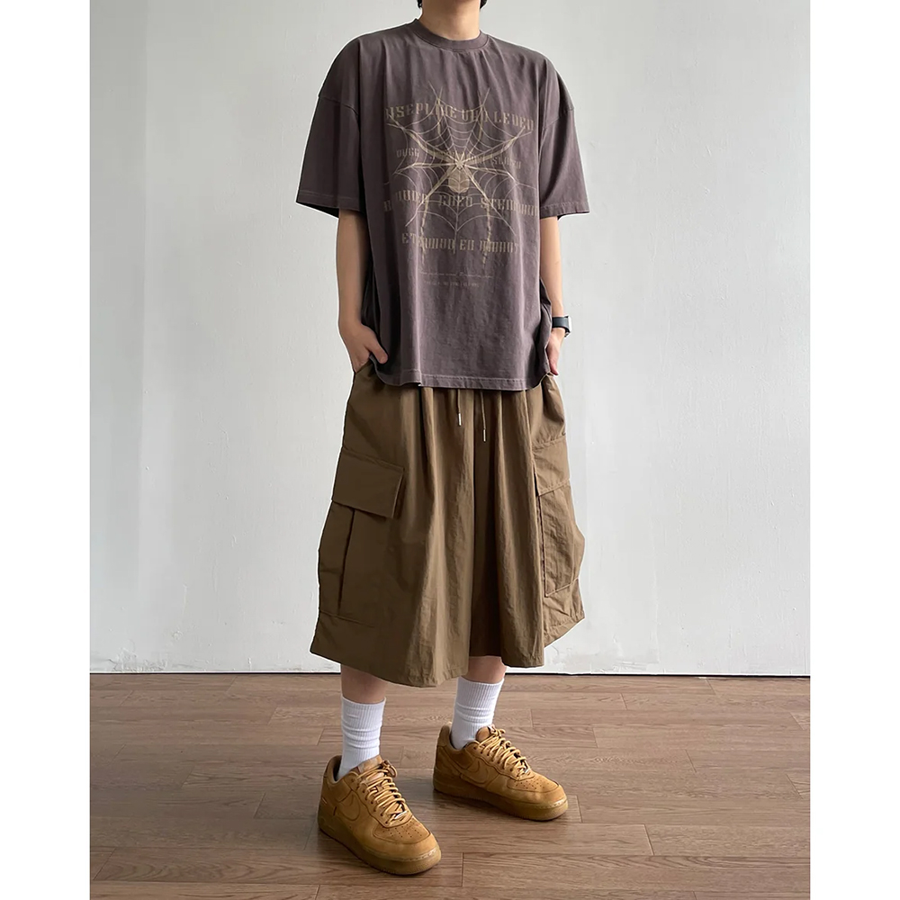 ナイロンカーゴハーフパンツ | ファッション通販サイト NUGU