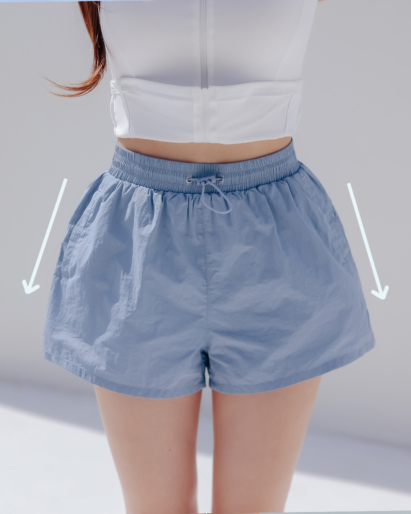 Aラインビーチショートパンツ | ファッション通販サイト NUGU